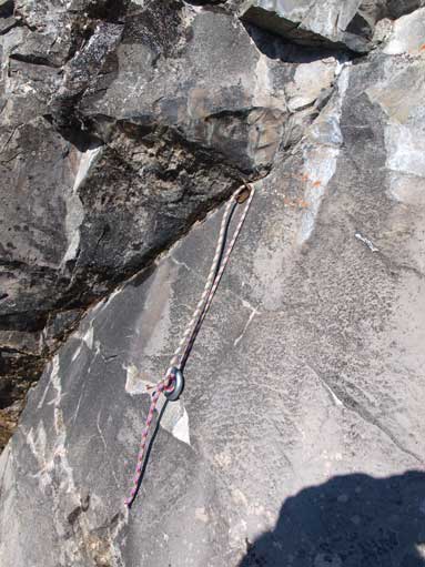 Some folks needed rope for this part. I guess they encountered wet condition.