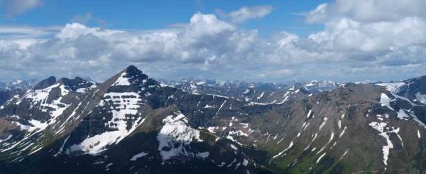 Mount Haig on left, with Gravenstafel Ridge in front of it.