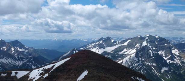 Middle Kootenay Mountain on right.