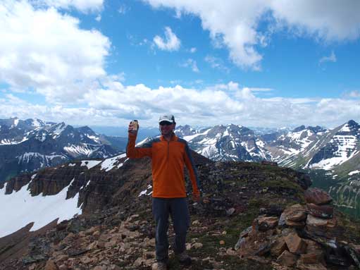 Raff on his 400th summit.