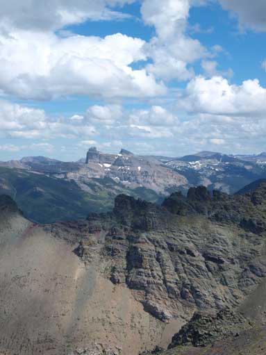 Castle Peak and Windsor Mountain