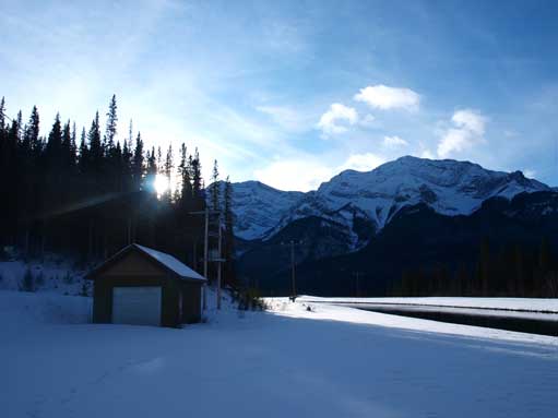 Back to trailhead. Sun was getting low