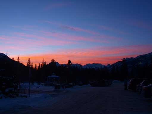 This is from Banff townsite