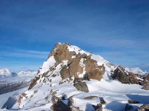 I climbed up this outlier first