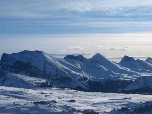 Fatigue Mountain is the 3rd mountain from left