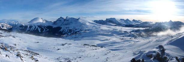 Panorama of Sunshine area.