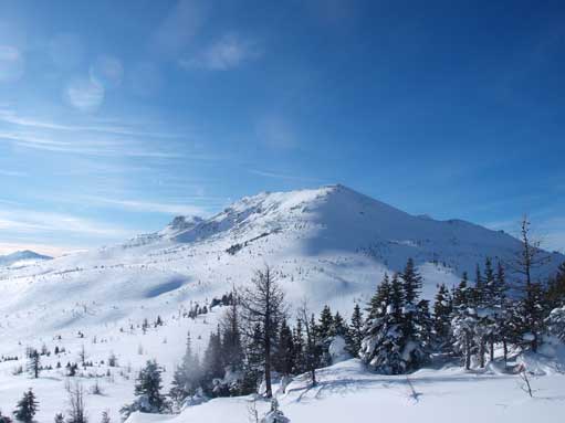 Looking back towards Twin Cairns