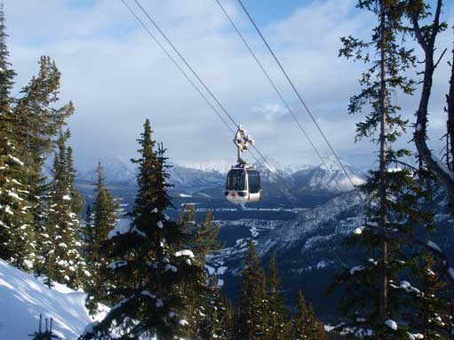 Most people don't bother with the walk. They take the fast way up...