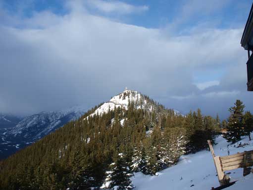 Sanson's Peak from the Gondola station