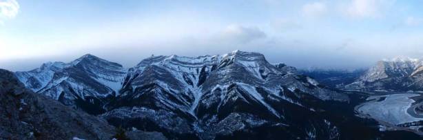 Skogan Peak and Mount McGillivray