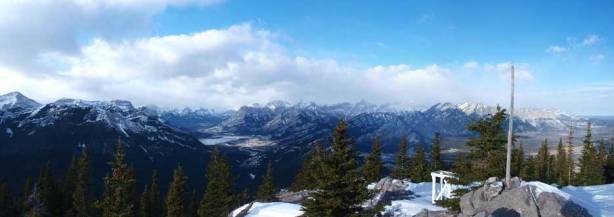 Panorama of Bow Valley