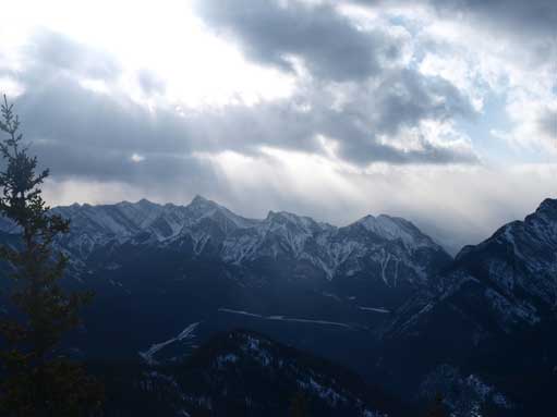 The clouds provide some interesting lighting