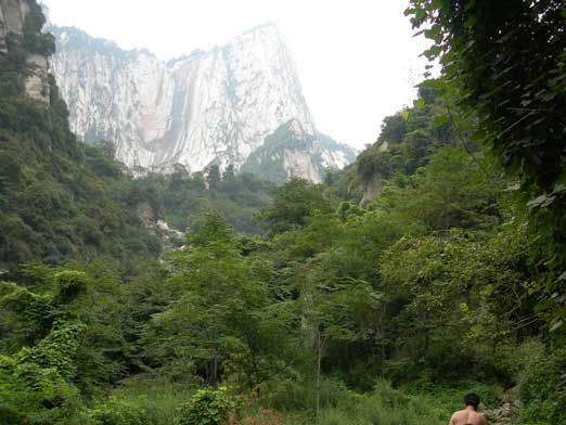 The west summit in the background.
