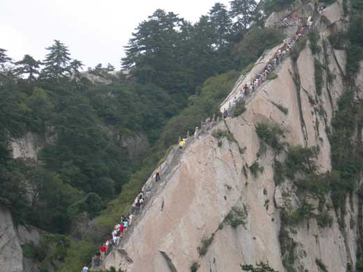 And then, "exposed" ridge like this