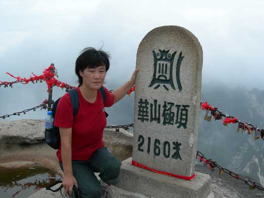 Mom on the summit