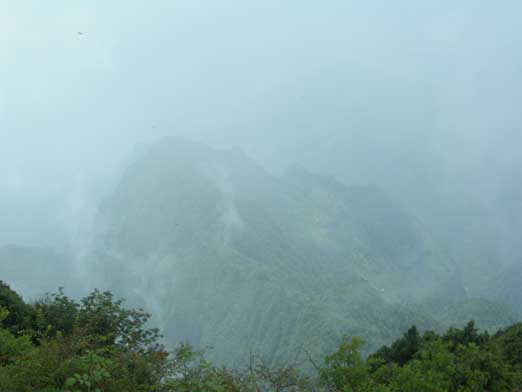 Brief weather window provided some sort of views...