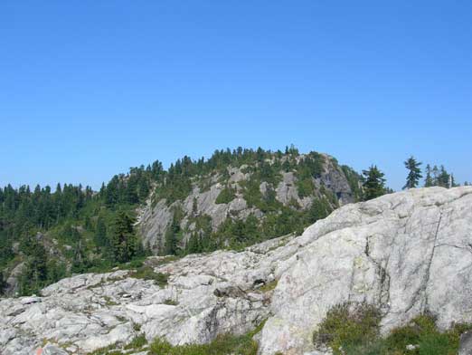 As you can see, we didn't continue towards Mount Seymour