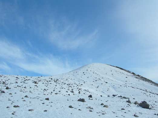 Another highpoint. Note the fresh snow