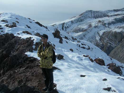 Me near the summit