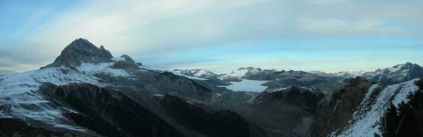 Panorama view from the summit.