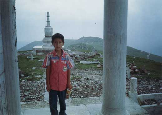 Somewhere near the summit?