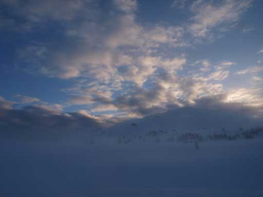 Almost into the mist now.