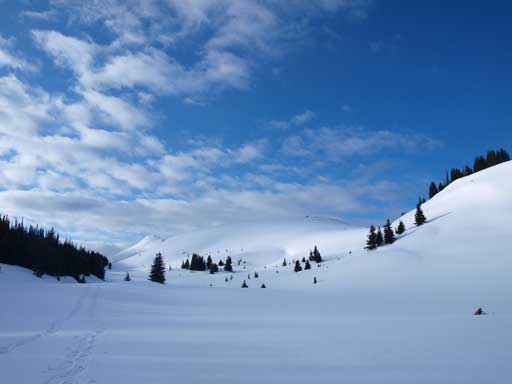 The fog lifted up. Objective was getting closer