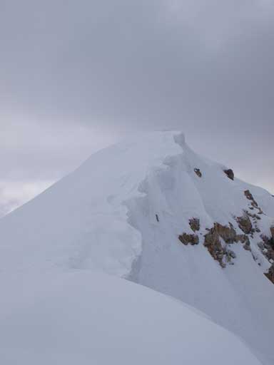 And, it is heavily corniced