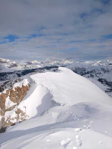 Time to go down. I would simply retracing my steps/holes