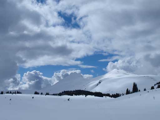 Looking back at Quartz Hill.