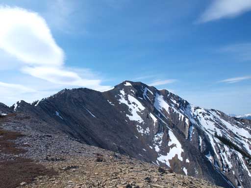 Now the true summit comes into view