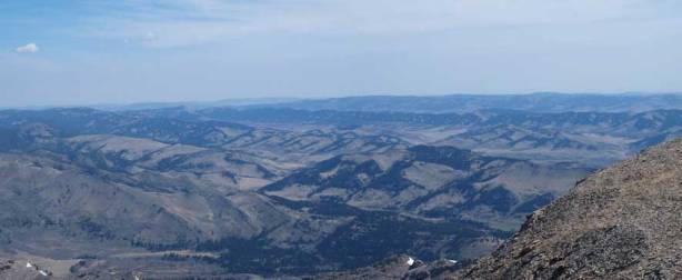 The foothills and prairie