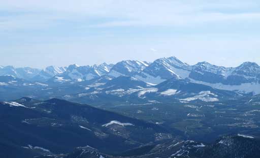 The southern High Rock Range