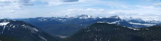 Cabin Ridge, S.O.Isola, and Isola Peak