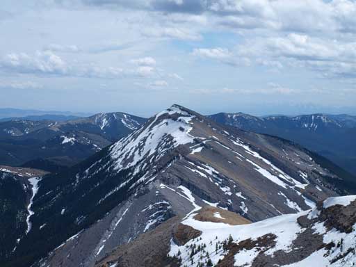 Coffin Mountain towards south