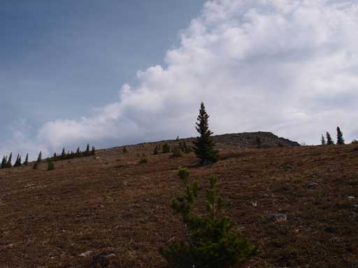 The upper slope is as easy as one can expect