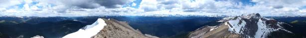 Summit Panorama. Click to view large size.