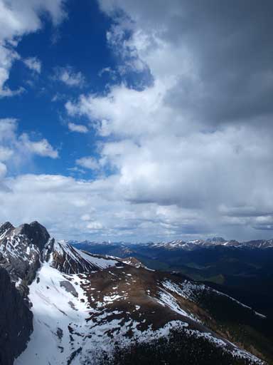 The clouds did make some great views
