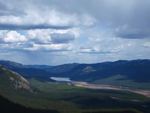 Another look towards Rock Lake