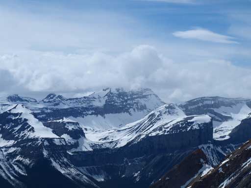 The impressive Snaring Mountain