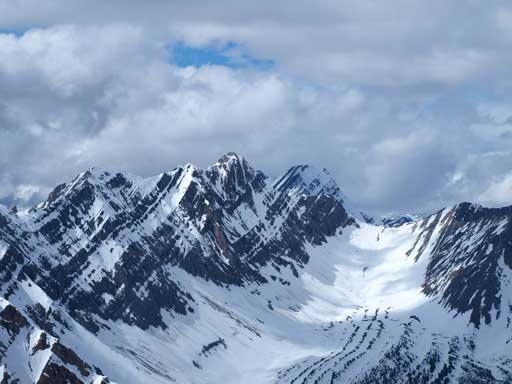 Cliff Mountain with Whitecap behind