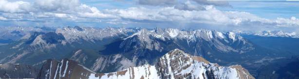 Colin Range looks small from here. 