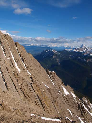 Finally got a chance to take a break after negotiating all the difficult terrain back. 