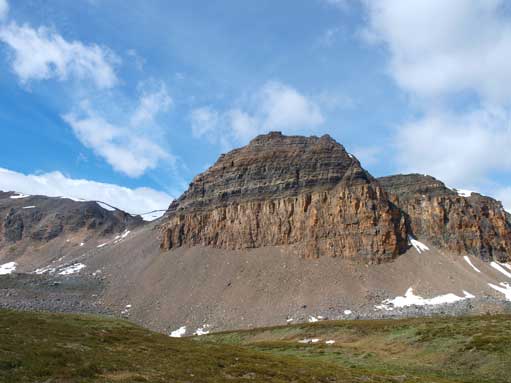 One of the interesting rock features on Crystal Ridge