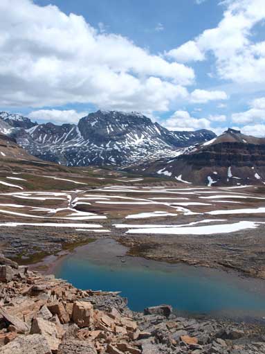 Watermelon Peak behind.