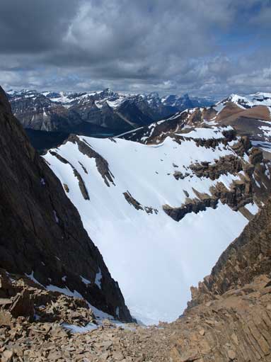Looking North from false/true col