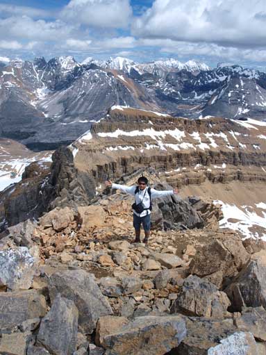 I went down the East side for a bit, posing for a shot