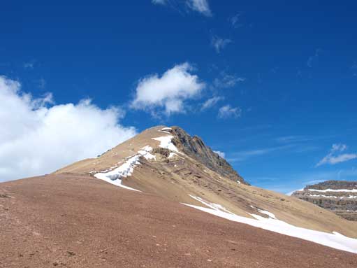 Looking back. Weather was getting nicer 