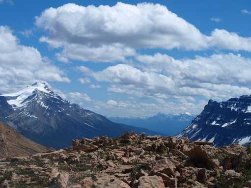 Mount Hector on left
