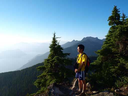 There were some opening areas on the trail. 